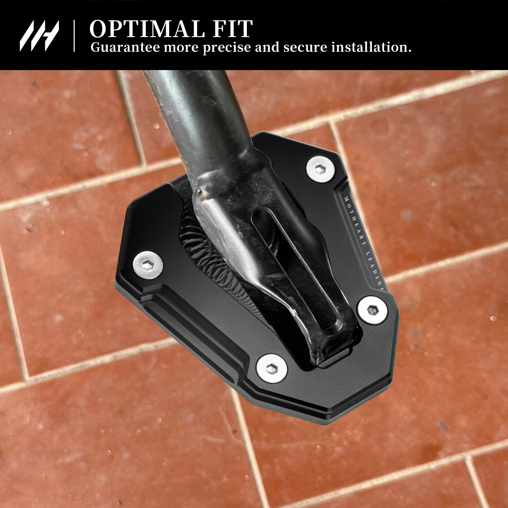 Motorcycle Side Stand Enlarger Pad For TRK 702X 702 23‑24 552X 552 24 502X 18‑23 502 16‑19 Tilt‑proof Stable Parking Parts