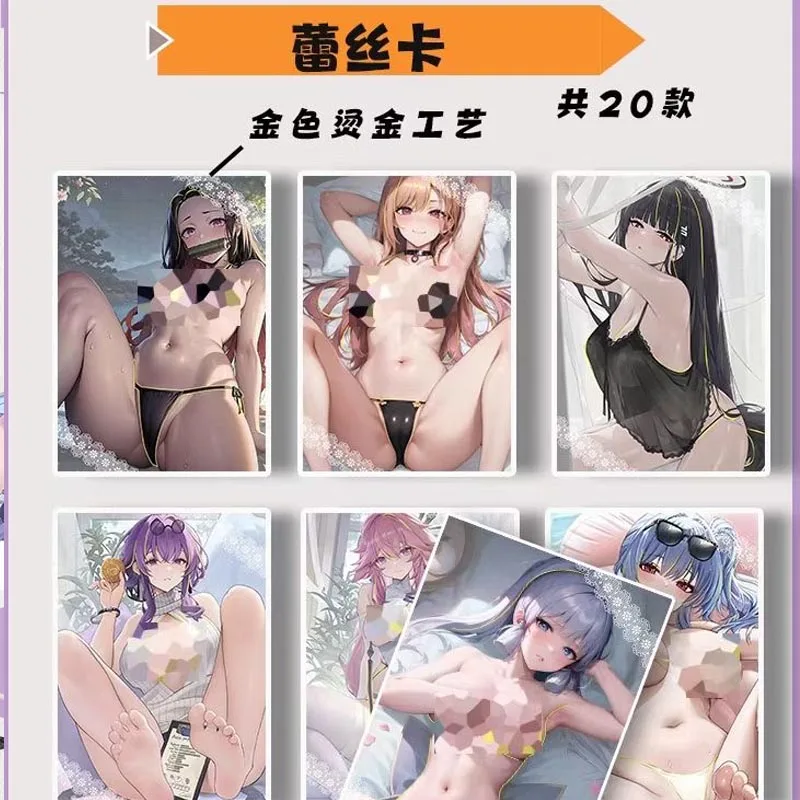 Goddess Story Collection Card Rhinestone Jiyouka Club Fantasy Full Series A6 Medium Card Party Games Exciting Sexual Games