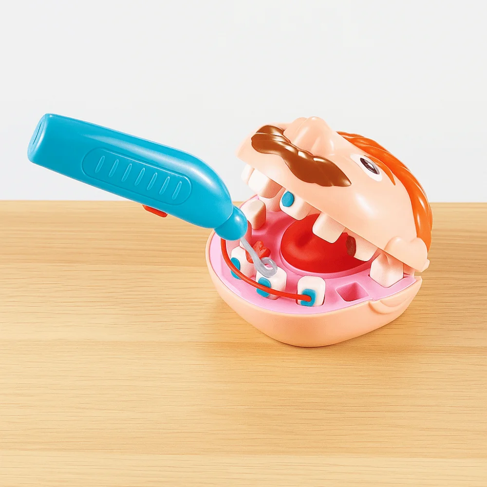 Mud Children Doctor Set Role Play Interactive Doctor Pretend Play Kit Montessori Early Learning Puzzle Doctor Gift