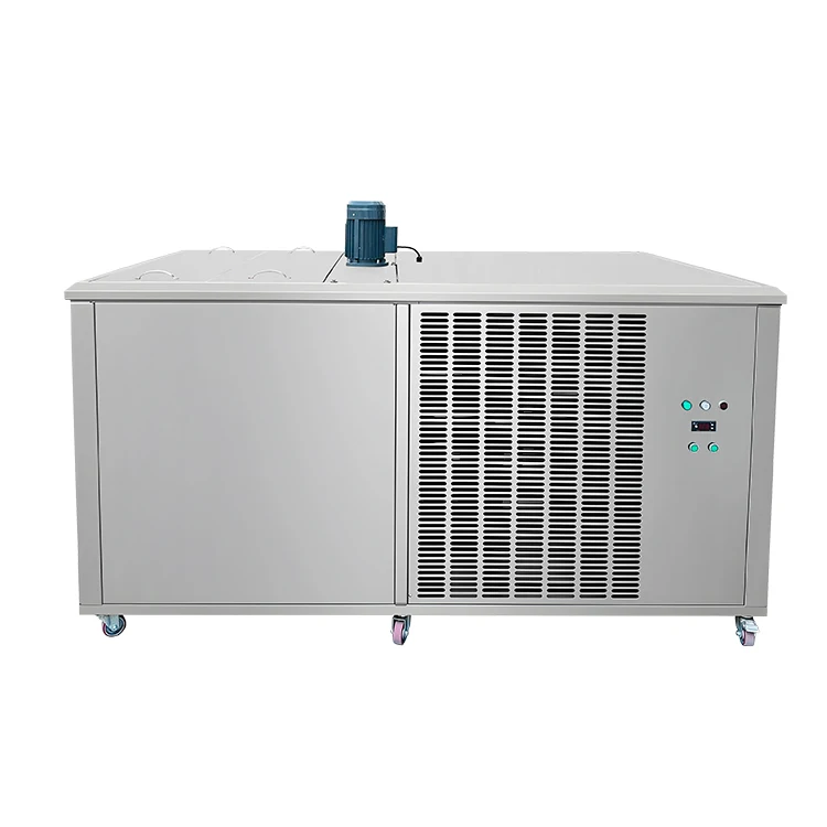Industrial Stainless Steel 1T Ice Block Machine 25kg Commercial Ice Maker 14 Molds Motor Easy Operate 380V High  Custom