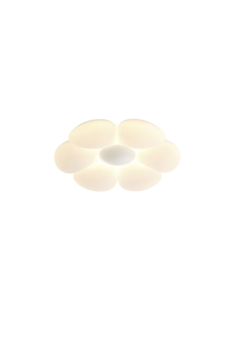 

Bedroom ceiling lamp cream wind creative daisy flower girl room lamp Nordic Internet celebrity