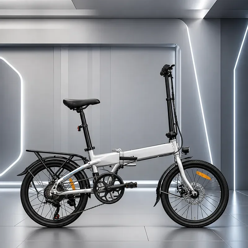 New National Standard Folding Electric Bicycle High Power Long Life Lithium Battery Thickened Explosion Proof Wide Tire E