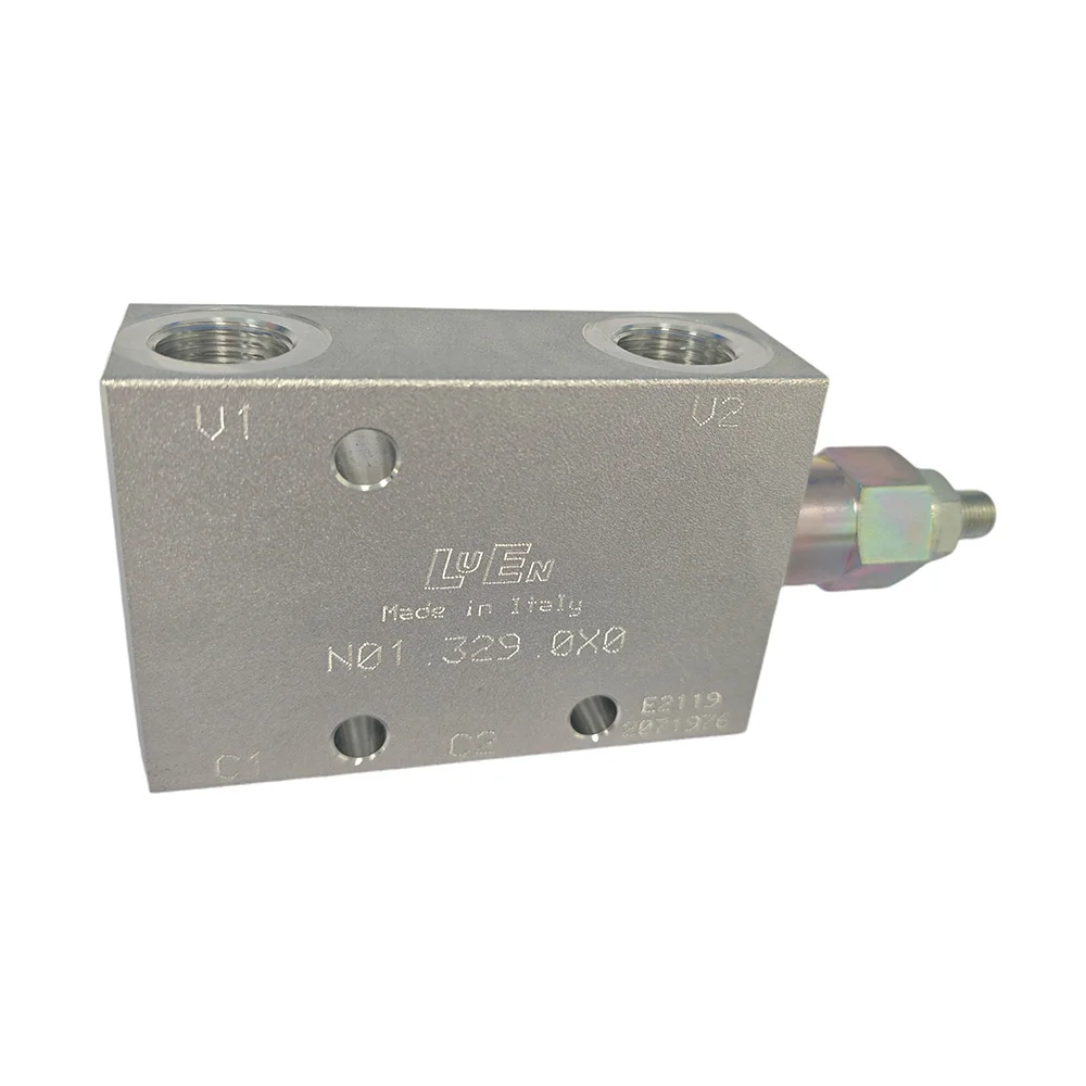 

LuEn Counterbalance Valve With in Line Body Single Counterbalance Hydraulic Valves