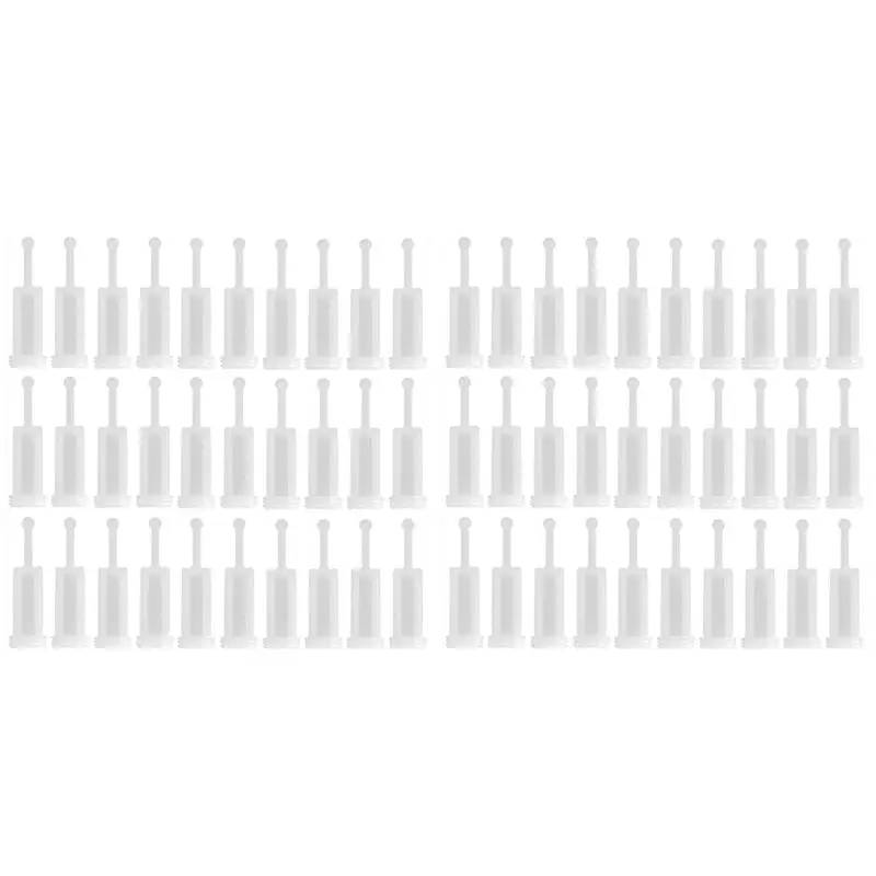 

ABXF-60 шт. универсальных одноразовых фильтров для распылителей HVLP с верхней подачей, мелкоячеистые, белые