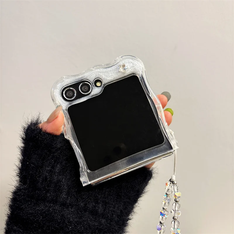 Luxury Gem Flash Diamond Butterfly Phone case for Samsung Samsung Galaxy Z Flip5 ZFlip6 Flip4 Zflip 6 5 Flip4 with hinged cover