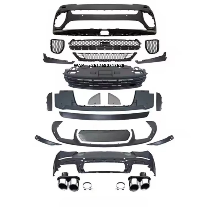 Ra-nge-Rover 2023 Sport SVR Body Kit Upgrade Front Rear Bumpers Low High Conversion 12-Month Warranty Black Decoration