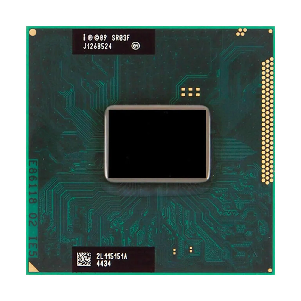 Core I7-2620M SR03F 2.7GHz 4M Cache Dual-Core Quad-Thread I7 2620M Notebook CPU Laptop Processor 35W Socket G2 / rPGA988B
