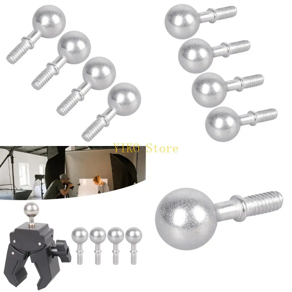 K32C Heavy Duty 17.4mm Ball Joint To 1/4 Camera Screw For DSLR Mirrorless Setups