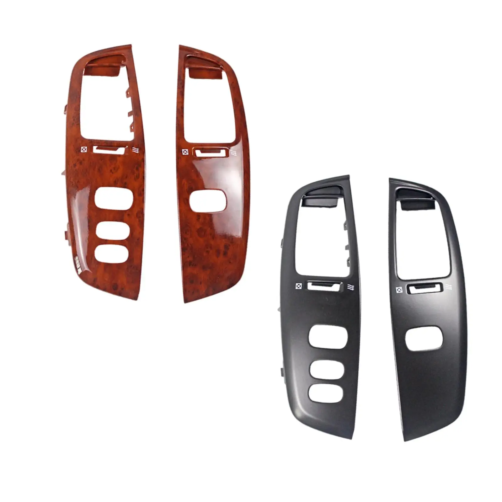 

1 пара накладок управления воздухом для 100 LC100 1997-2007 гг., аксессуары, украшение