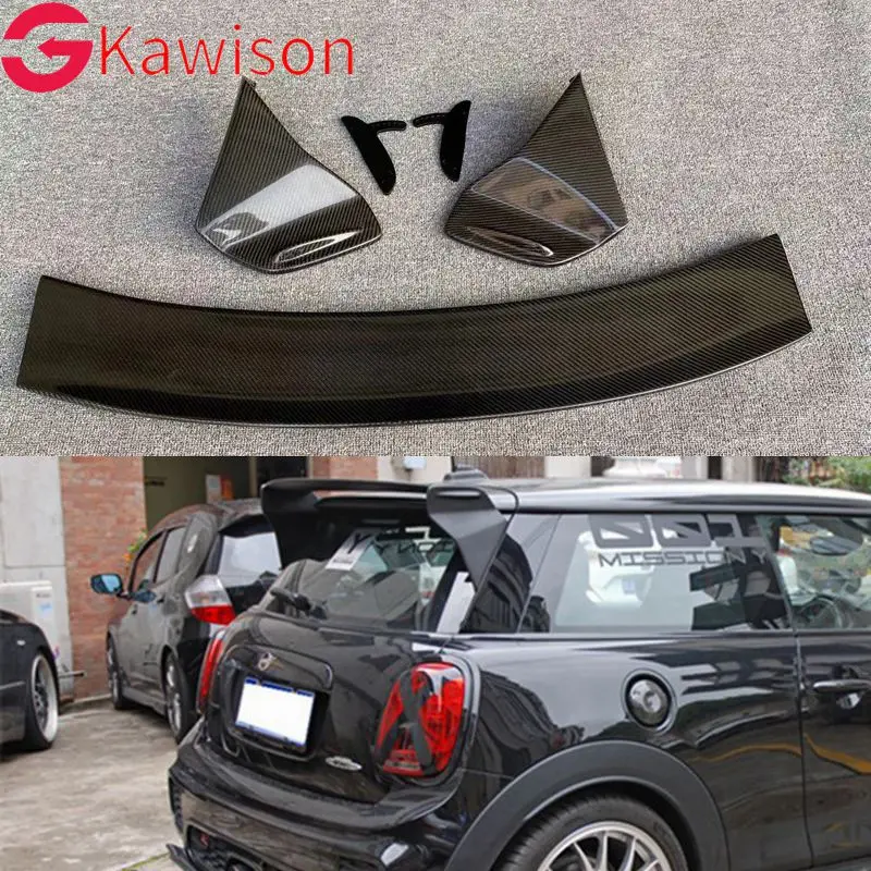 

GP Style Carbon Fiber Spoilers For Mini F56 Rear Spoiler Wing with adjustable blade Exterior accessories body kit