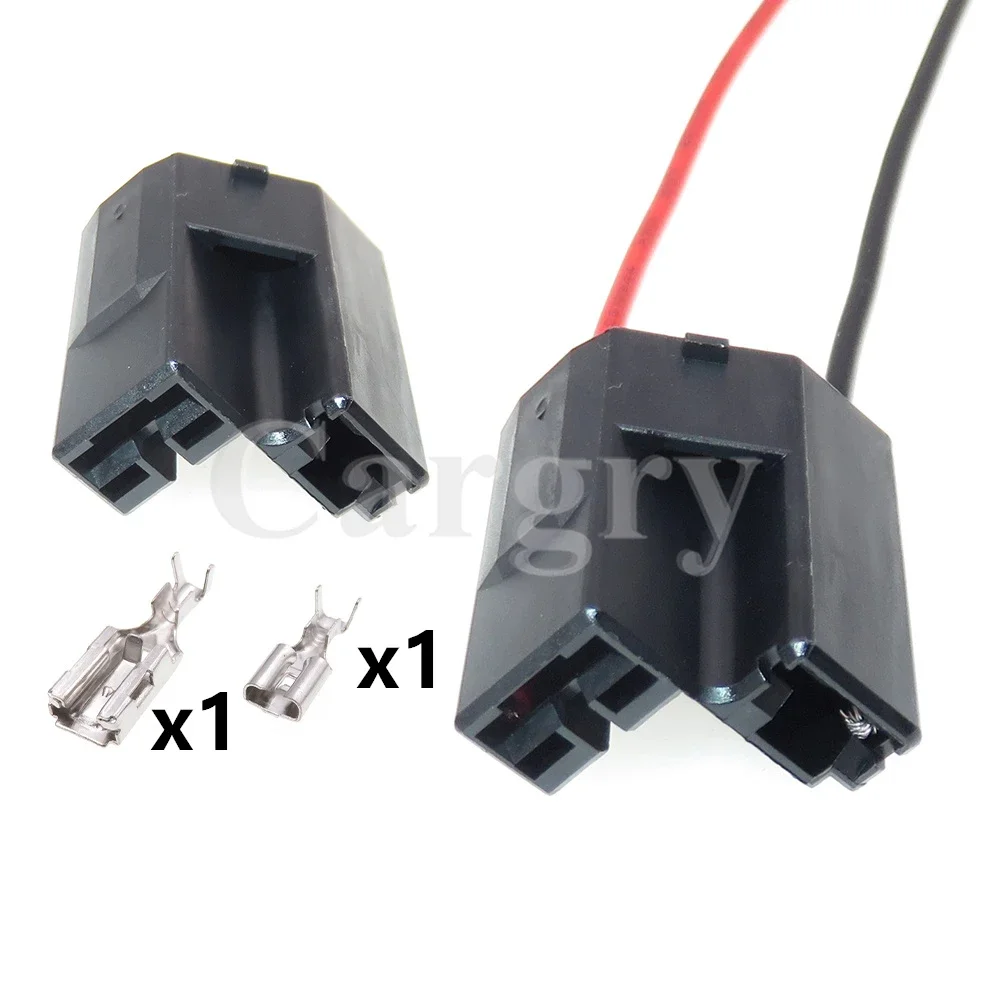 

1 Set 2P MG630685-5 Car Unsealed Plastic Housing Socket AC Assembly Automotive High Current Wiring Terminal Connector