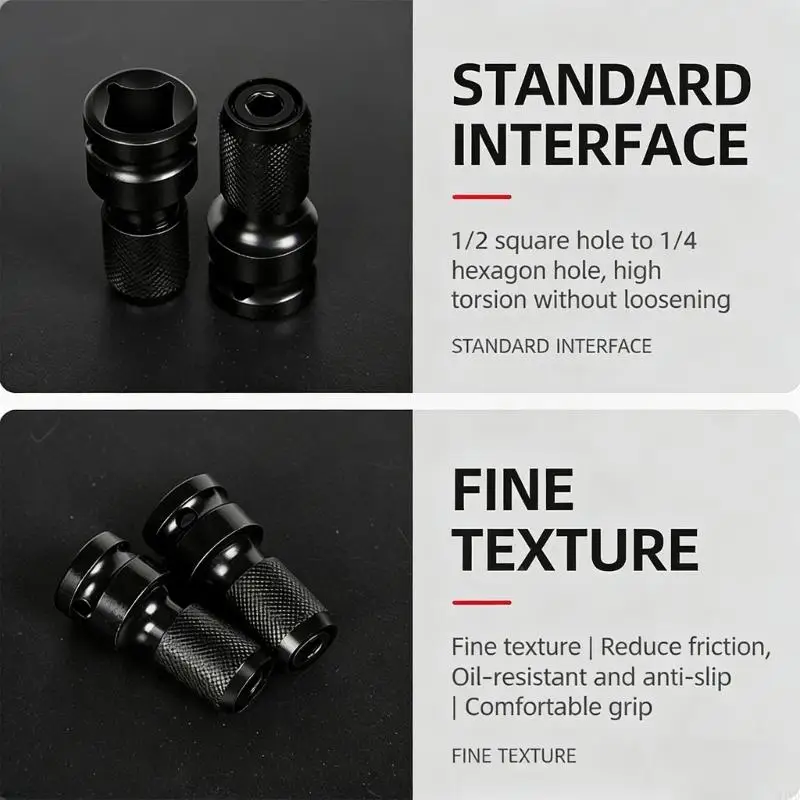 5-pezzi-da-1-2-pollici-quadrati-a-1-4-pollici-cricchetti-esagonali-presa-per-avvitatore-a-percussione-set-chiavi-per-trapano