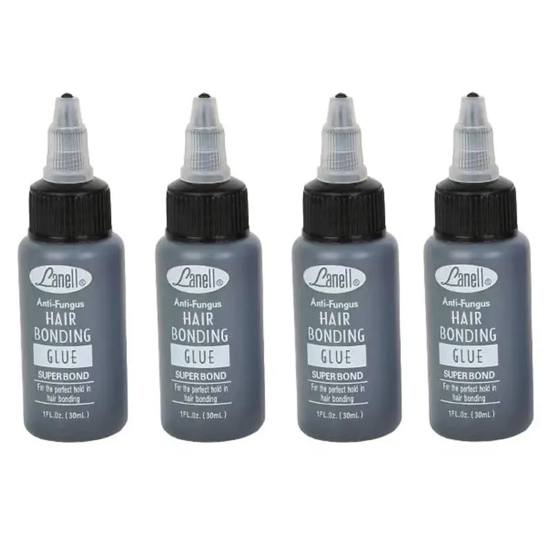

клей для утка волос, кружевной парик, черный клей, 2/4 унции, клей для утка волос, клей для склеивания, аксессуары для парика, комплект для установки парикмахерского клея в