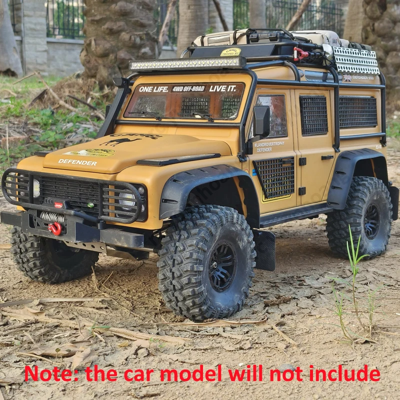 1Set Voor MJX H8H Klimmen Auto Model Gesimuleerde Raamrooster 3D Gedrukt Tpu Reling Niet-destructieve Installatie Gemodificeerde onderdelen