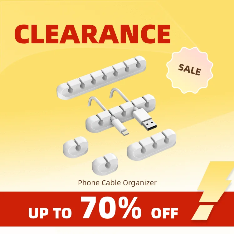 Clearance_Phone Cable Organizer_Continuous updates