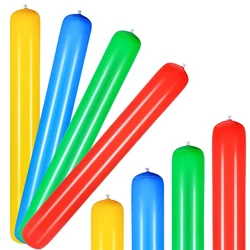 10/5PCS PVC Inflatable Cheering Stick Cylinder Pool Noodles Jumbo Outdoor Games Kids Adults Carnival Field Day Party Supplies