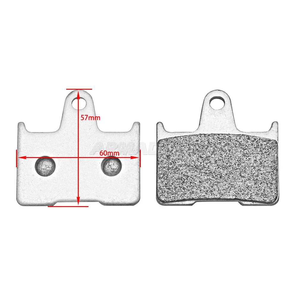 For 2014-2022 Harley Sportster XL883 XL1200 Forty Eight Seventy Two Motorcycle Accessories Metal Sintered Brake Pads Disc