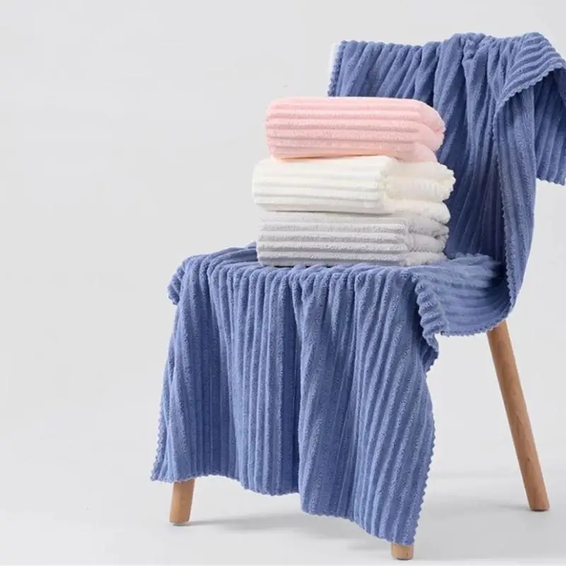New  New 4 Color Quick Dry Premium Microfiber Bath Towel Abs