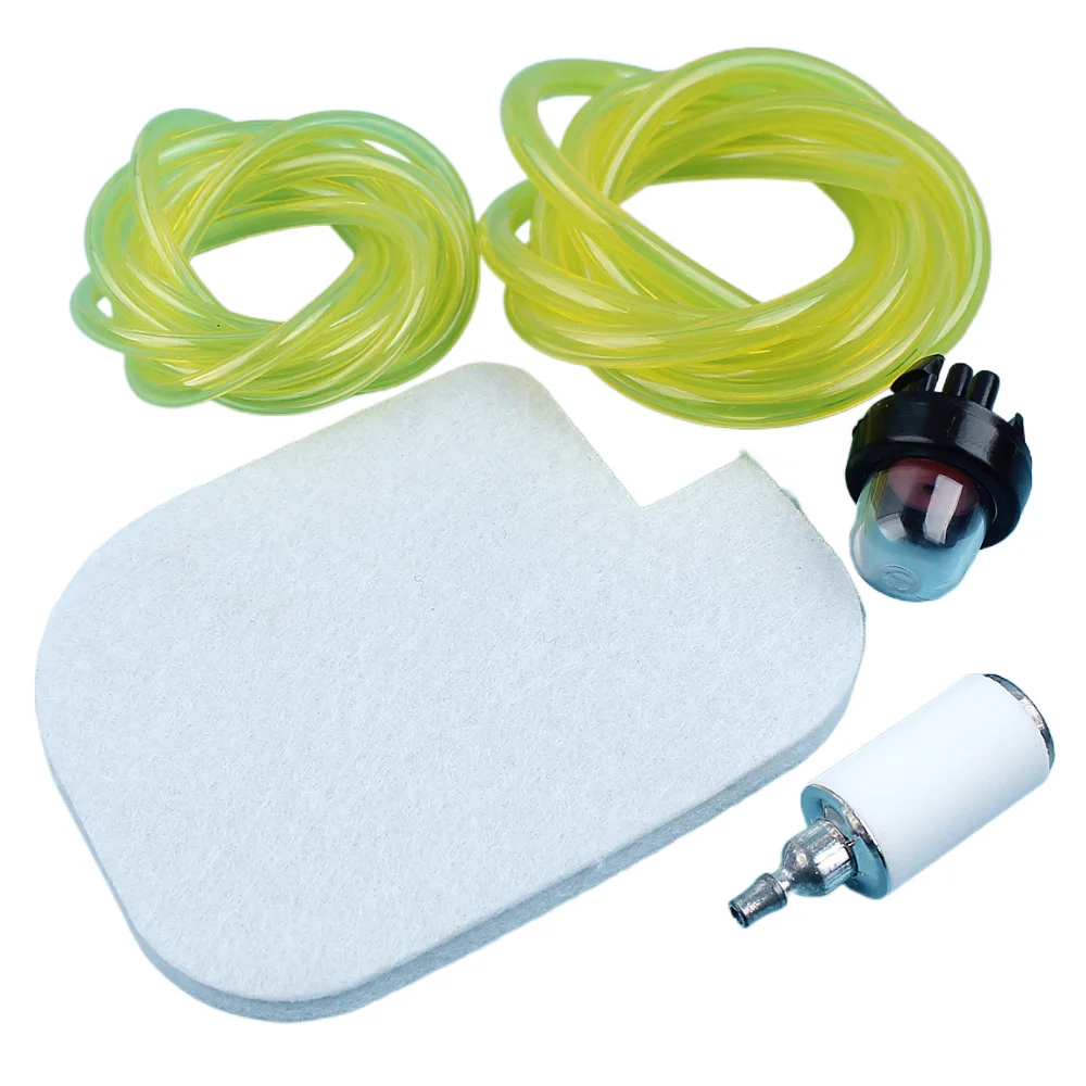 3PCS Air Fuel Filter Line Primer Bulb Tune Up Kit For Poulan Craftsman P3314 P3416 PP3516 P3616 P3816 P4018 PPB3416 4218
