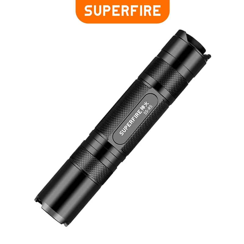 Superfire S5 Strong Flashlight Long Light LED Home Super Bright Waterproof Outdoor Portable Mini Flashlight