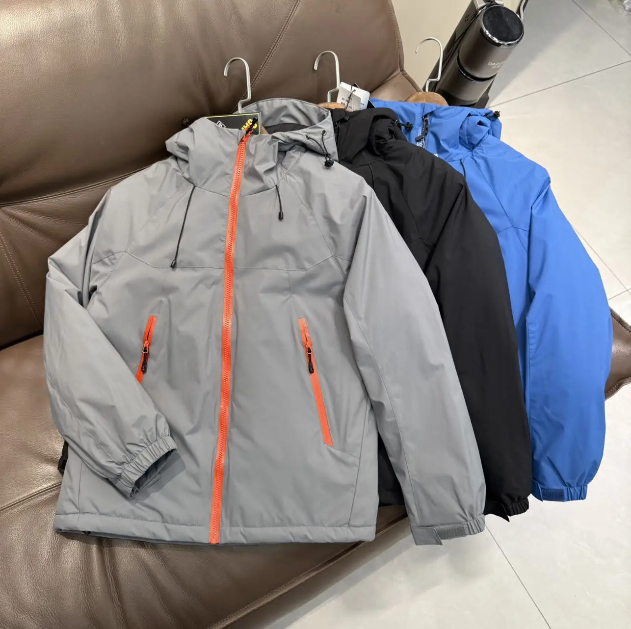 

Мужская легкая хлопковая куртка для зимы, ветрозащитная, водоотталкивающая, повседневная, с капюшоном, теплая, удобная, модная