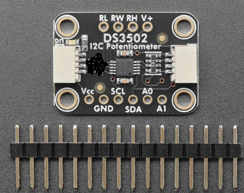 1pcs 4286 Digital Potentiometer  DS3502 I2C Digital 10K Potentiomete  IC High-Voltage NV I C Potentiometer DS3502U+ Development