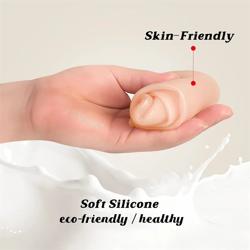 1 Pair Silicone Exfoliating Gloves Anti Slip Hand Spa Mask Pedicure Socks & Moisturizing Gloves For Hand Care