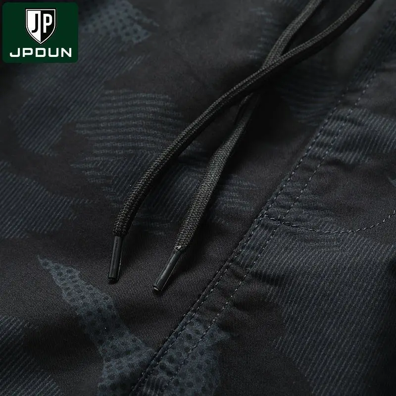 Summer Men's Pure Cotton Beach Shorts Loose Print Shorts