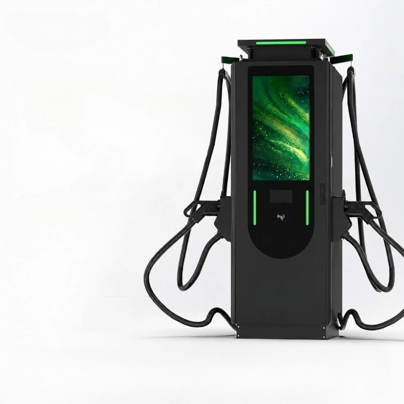 60-240KW Outdoor Commercial DC Fast EV Charging Station with CCS1/CCS2 Interface 380V Input