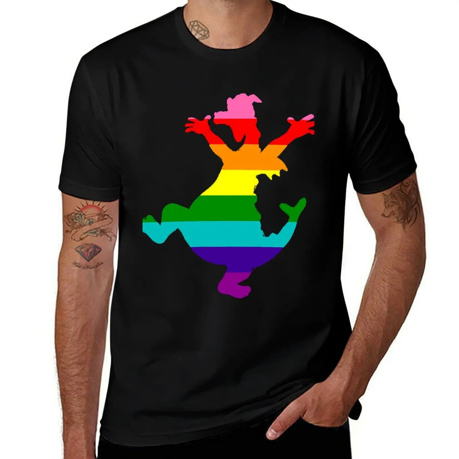 Imagine Pride T-Shirt Basic Regular Fit Casual T-Shirt