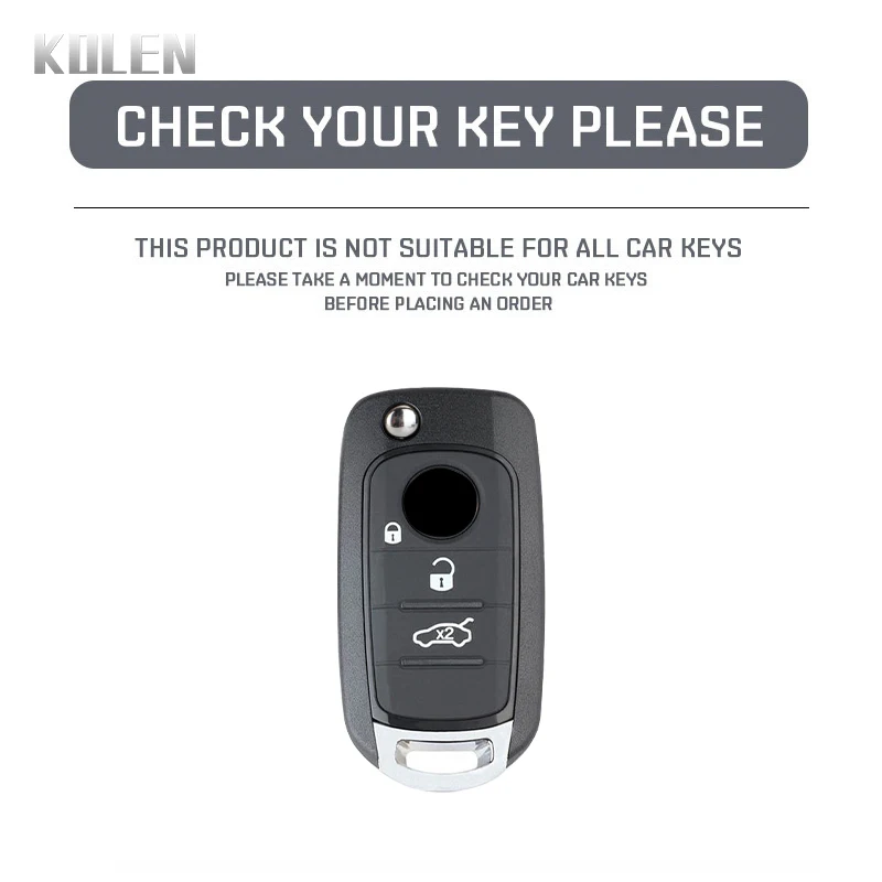 New TPU Car Key Case Cover For FIAT Tipo Tprp Freedom 500X Doblo Argo Nuovo Grazie Protected Shell Keychain Fob Accessories