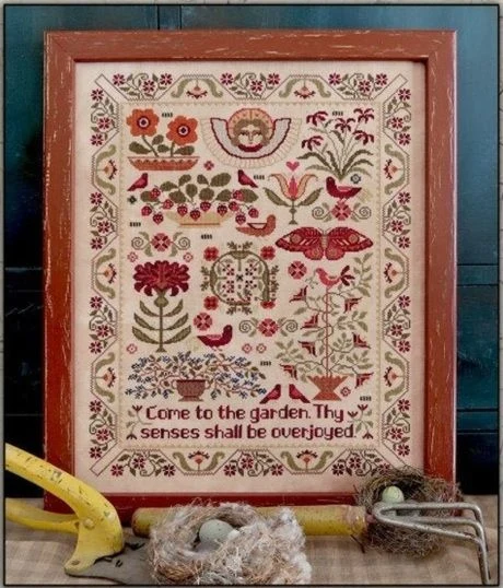 

Beautiful Garden 51-64 DIY Needle Work Cross Stitch counted Cross Stitch Kit 28ct 14ct 32ct Metallic cotton aida