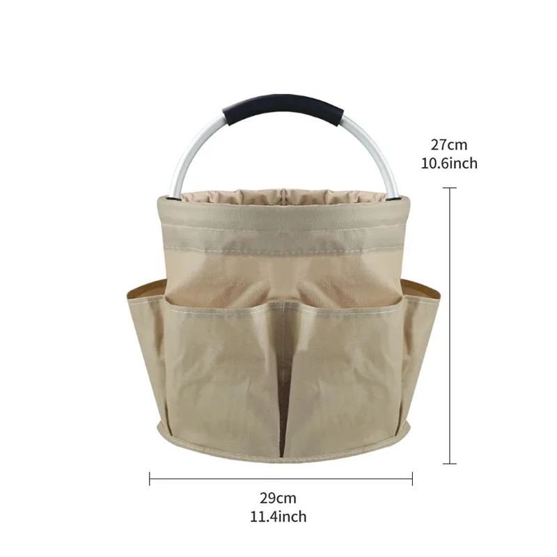 ポータブルピクニックバスケット、アウトドアビーチバスケット、手持ち折りたたみ式収納、トイレタリーバッグ、シャワーバスケット、ショッピング収納バスケット