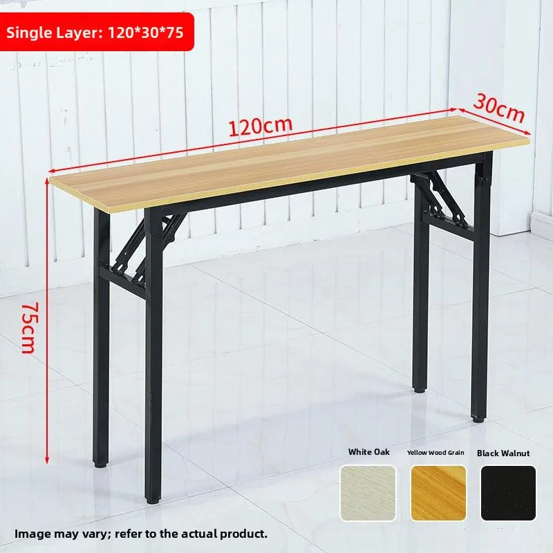 Commercial Fast Table Rectangular Iron Frame Kitchen Work Table Dining Table Folding Table Restaurant Furniture round Shape