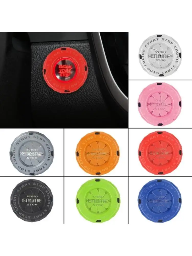 

Onekeys Start Stop Button Cover Car Interior Decors Start Switches Protective Cover