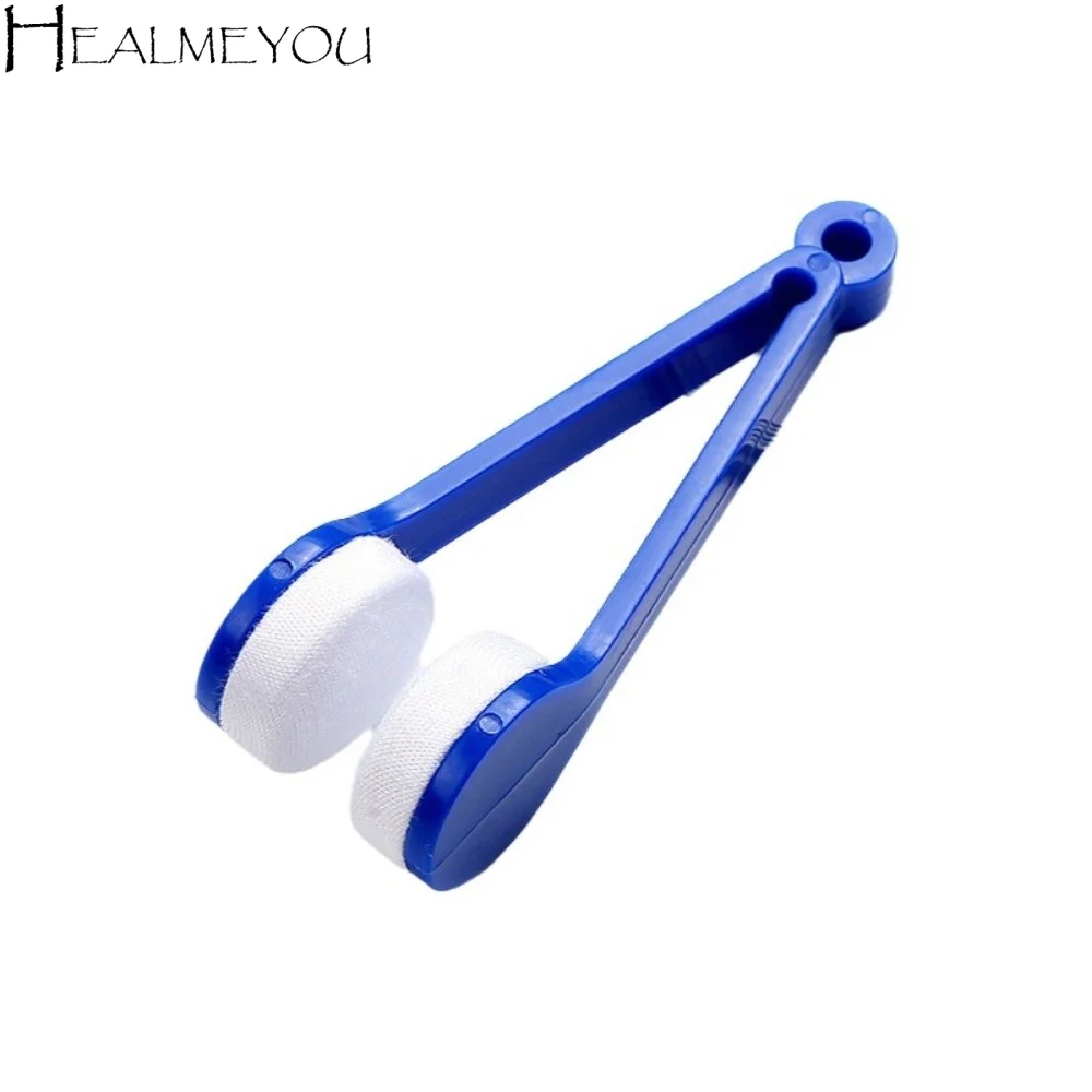 5Pcs Two-side Sun Glasses Cleaning Brush Creative Superfine Fiber Glasses Cleaning Wipe Soft Quick Wiping Eyeglass Wiping Tool