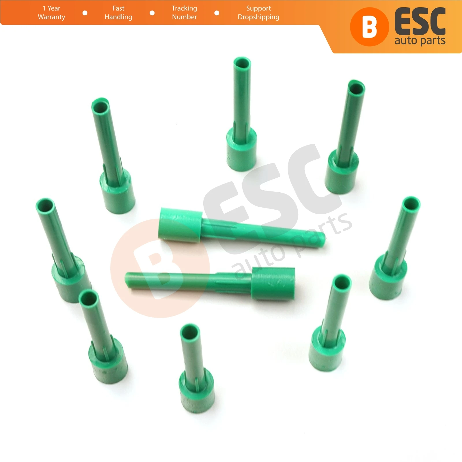 ESC Auto Parts ECP050 10 Pieces Cable End Rope Dowel for Window Regulator Winder Mechanism Type BCP050 Fast Handling