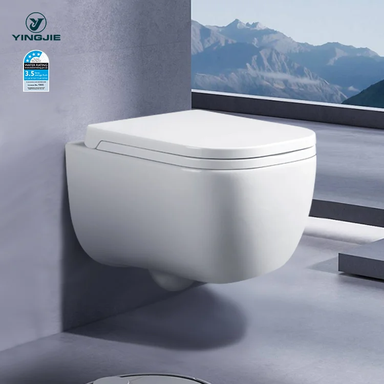 

Современный стиль водяной знак керамическая сантехника настенный унитаз для ванной комнаты