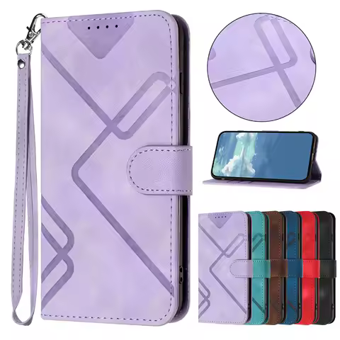 Leather Flip Wallet Case For Samsung Galaxy A05S A15 A14 A13 A12 A33 A34 A54 A53 A32 A72 A52 A71 A22 Card Stand Protect Cover