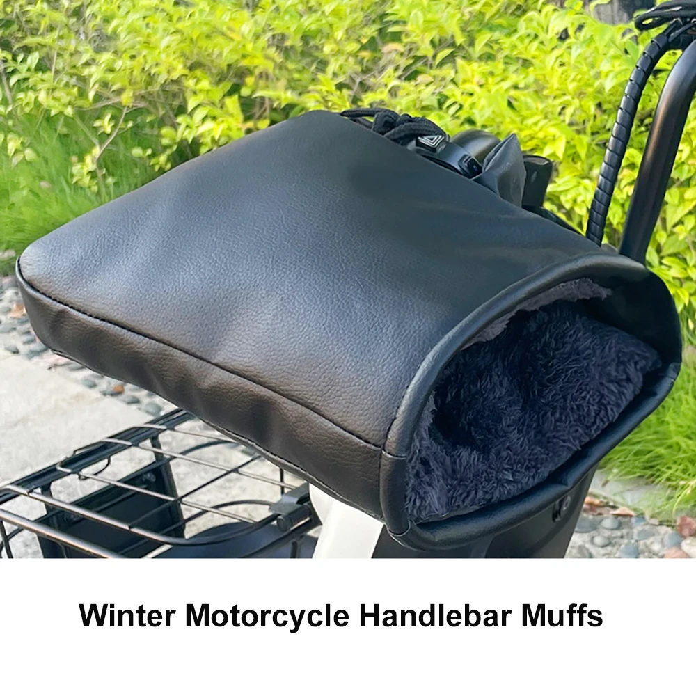 

Motorcycle Handlebar Muffs Winter Equipment Bicycle Handle Cover Mitts Warmer Gloves Waterproof Handmuffs Hand Covers Warmers