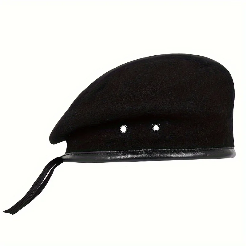 Unisex Solid Color Beret Men Women Painters Hats Autumn Winter Warm Berets Flat Caps