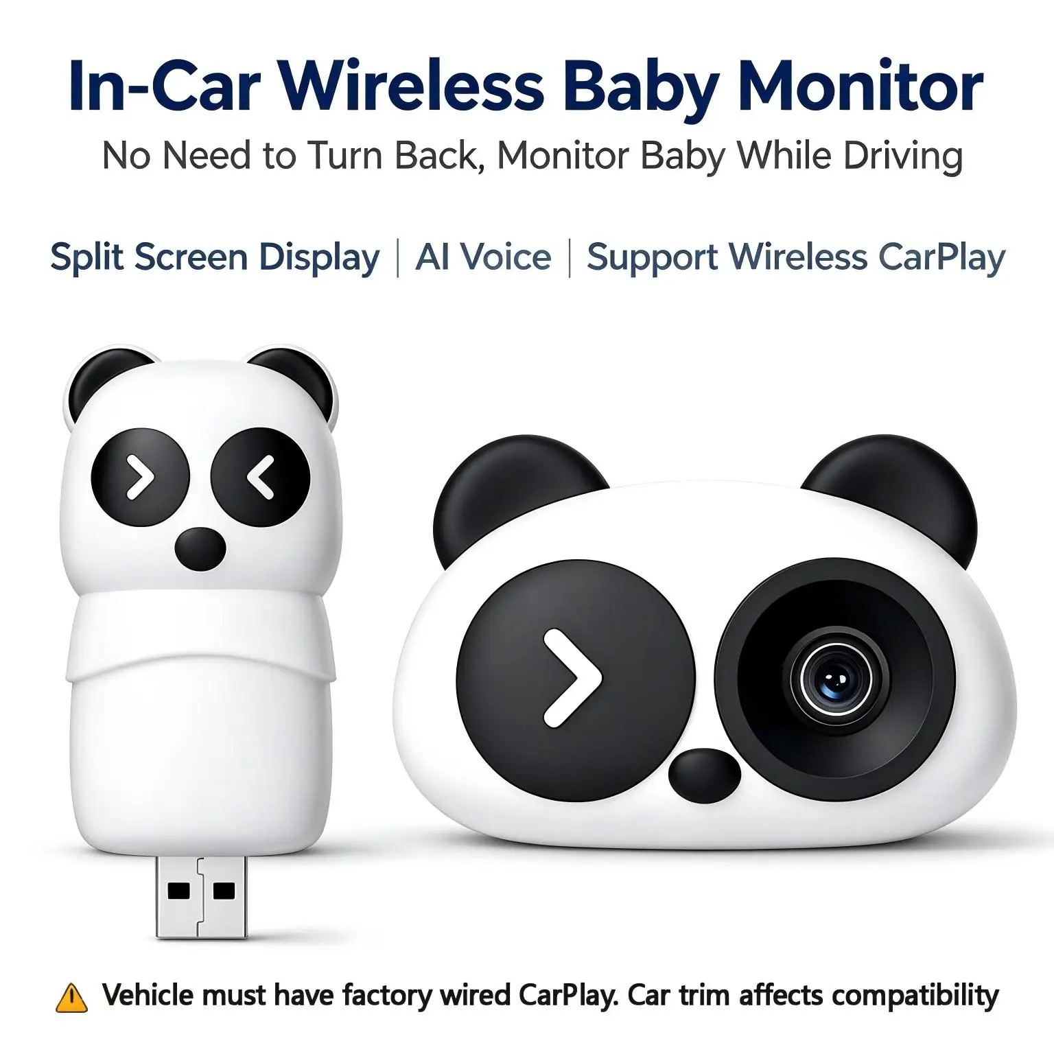 box-carplay-wireless-con-telecamera-hd-1080p-monitoraggio-del-bambino-durante-la-guida-viaggio-sicuro-ideale-per-una-persona-con-bambini-schermo-oem
