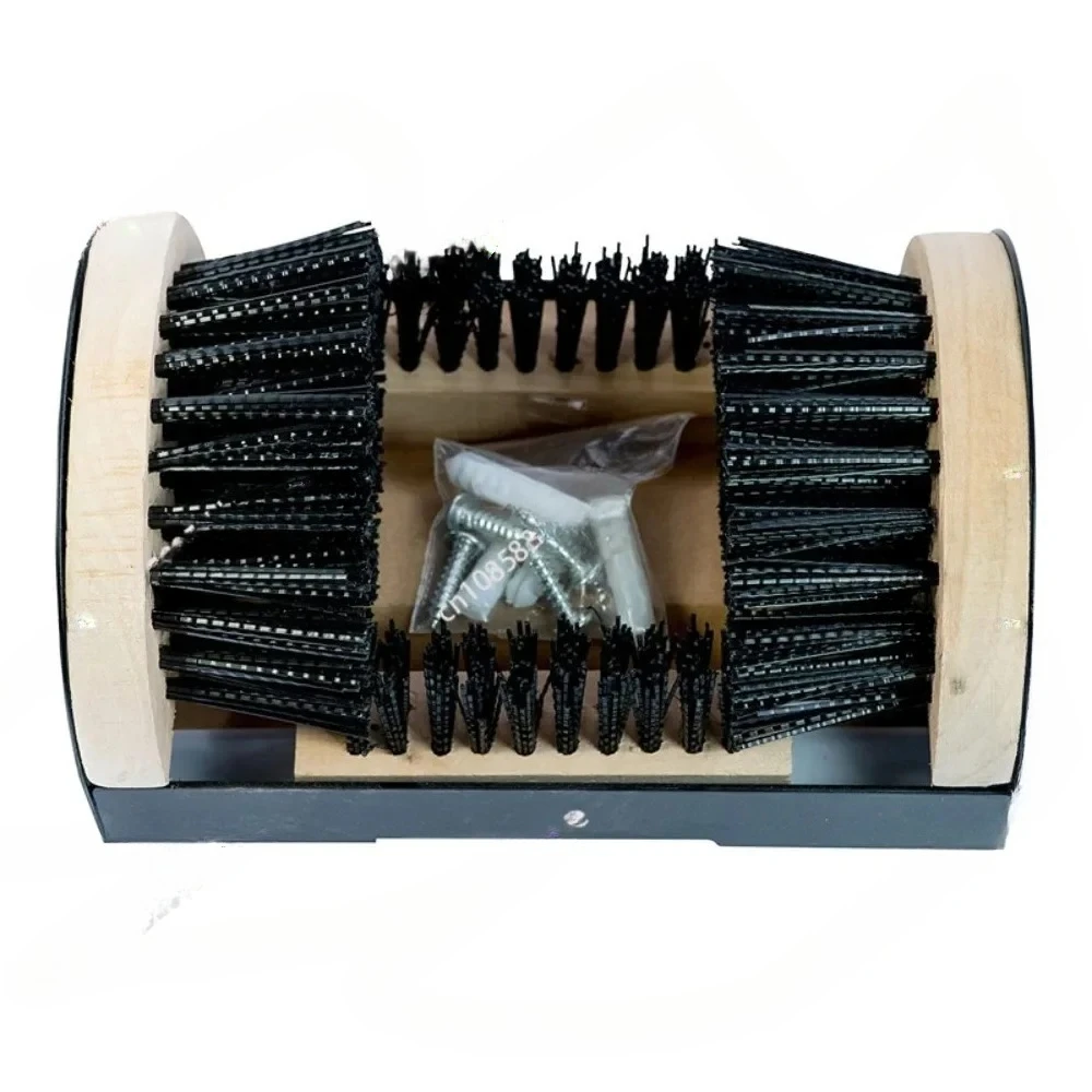 

Портативная полировальная машина для обуви в помещении и на открытом воздухе для удаления грязи и снега, набор щеток для обуви