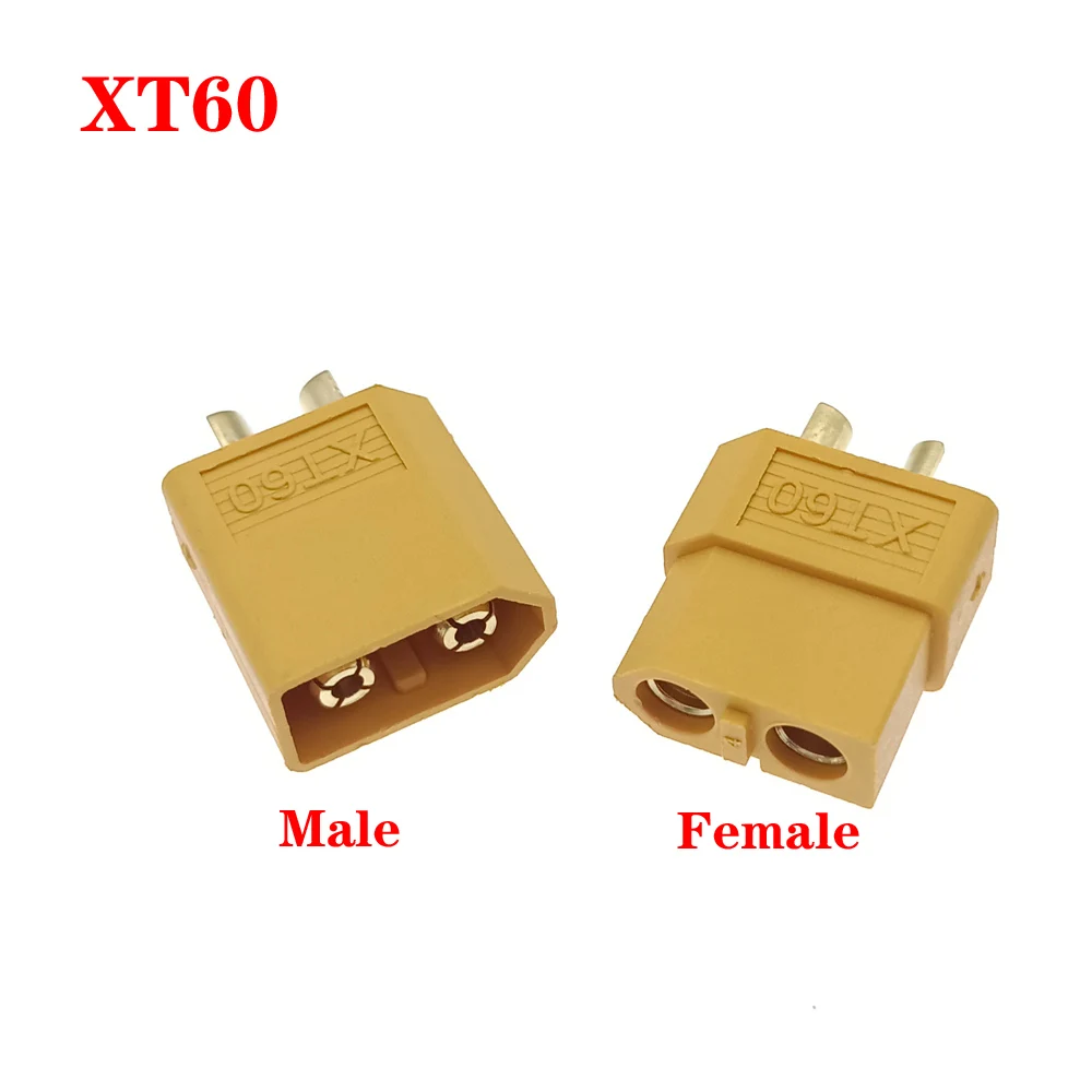 1pcs 1set XT60 XT-60 XT 60 Plug Male Female Bullet high current transmission Connectors Plugs For RC Lipo Battery Wholesale