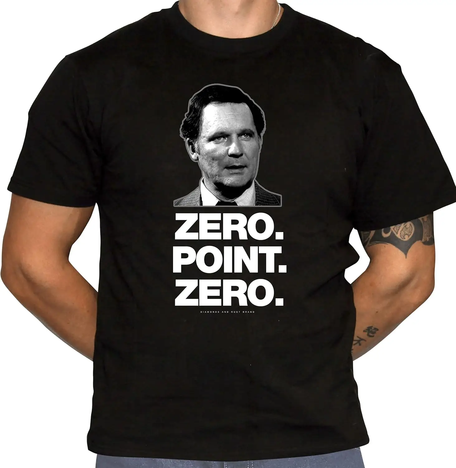 Dean Wormer - Zero Point Zero T-Shirt - Animal House Fan Art T-Shirt - Classic Comedy T-Shirt - 100% Preshrunk Cotton