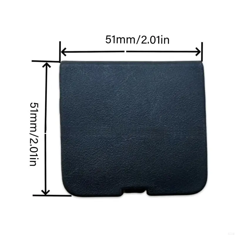 M76E Abdeckung für hintere Abschlepphakenöffnung, F1EB-17K922-AB 1872237 Schwarze ABS-Stoßstangenverkleidungskappe – Detail 6