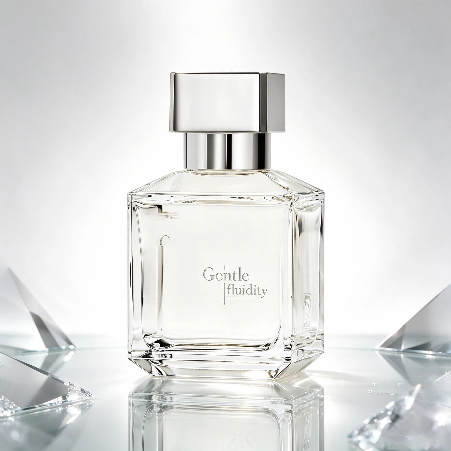 Gentle Fluidity  Eau De Toilette Is A Clear, Soft, Floral And Woody Fragrance, Which Is Clean And Resists High-Level Smell, Transparent, Square Bottle Neutral Fragrance, And Daily Gift Giving Fragrance.