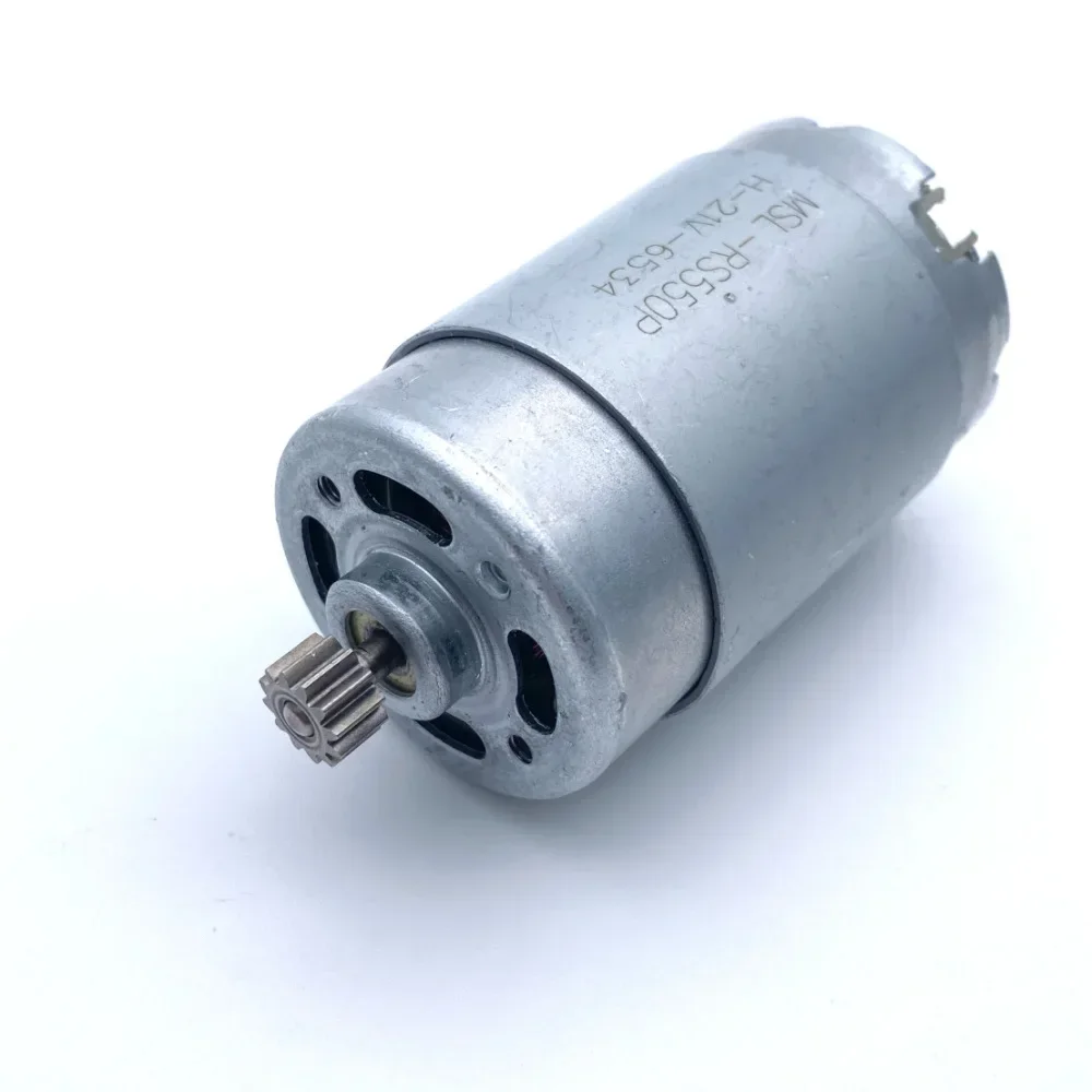 Electric Wrench DC Motor RS 550 775 7710 Cordless Drill 7/9/12 Teeth Gear Universal 12V 21V 16.8V 18V Parts