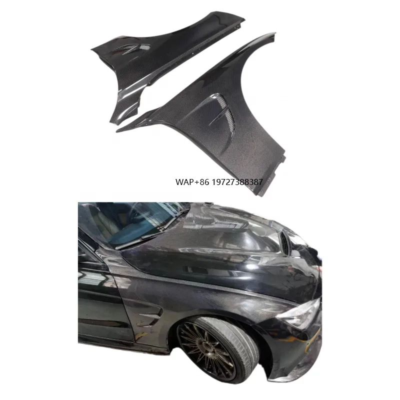 

Carbon Fiber Car Auto Wheel Fenders for 4-Series-1th F32F33F36 2013-2020 Aerodynamic Auto Body Kits