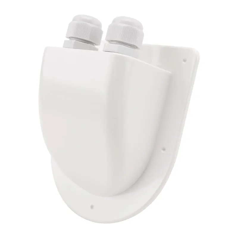 

A64P-Double Wire Entry Gland Box Solar Panel Roof Wire Entry Gland Box Cable Motorhome Double Hole RV Yacht Car Accessories